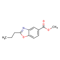methyl 2-propyl-1,3-benzoxazole-5-carboxylate