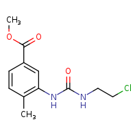 methyl 3-{[(2-chloroethyl)carbamoyl]amino}-4-methylbenzoate