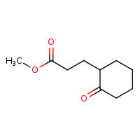 methyl 3-(2-oxocyclohexyl)propanoate