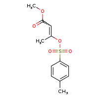 methyl 3-[(4-methylbenzenesulfonyl)oxy]but-2-enoate