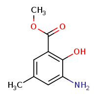 methyl 3-amino-2-hydroxy-5-methylbenzoate