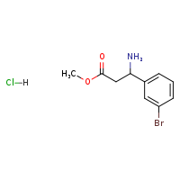 methyl 3-amino-3-(3-bromophenyl)propanoate hydrochloride