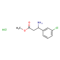 methyl 3-amino-3-(3-chlorophenyl)propanoate hydrochloride