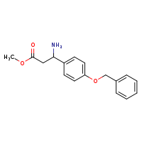 methyl 3-amino-3-[4-(benzyloxy)phenyl]propanoate