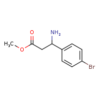 methyl 3-amino-3-(4-bromophenyl)propanoate