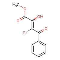 methyl 3-bromo-2-hydroxy-4-oxo-4-phenylbut-2-enoate