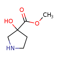 methyl 3-hydroxypyrrolidine-3-carboxylate