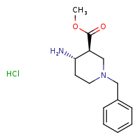 methyl (3S,4S)-4-amino-1-benzylpiperidine-3-carboxylate hydrochloride