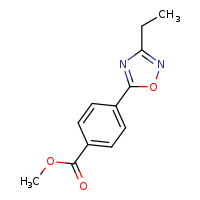 methyl 4-(3-ethyl-1,2,4-oxadiazol-5-yl)benzoate