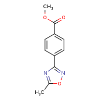 methyl 4-(5-methyl-1,2,4-oxadiazol-3-yl)benzoate