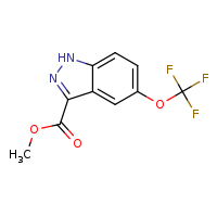 methyl 5-(trifluoromethoxy)-1H-indazole-3-carboxylate