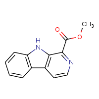 methyl 9H-pyrido[3,4-b]indole-1-carboxylate