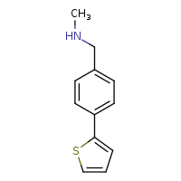 methyl({[4-(thiophen-2-yl)phenyl]methyl})amine