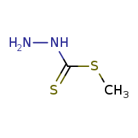 {[(methylsulfanyl)methanethioyl]amino}amine