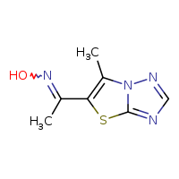 N-(1-{6-methyl-[1,2,4]triazolo[3,2-b][1,3]thiazol-5-yl}ethylidene)hydroxylamine