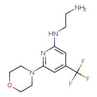 N1-[6-(morpholin-4-yl)-4-(trifluoromethyl)pyridin-2-yl]ethane-1,2-diamine