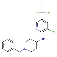 N-(1-benzylpiperidin-4-yl)-3-chloro-5-(trifluoromethyl)pyridin-2-amine