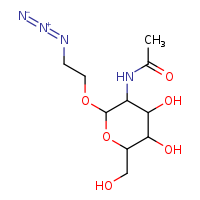 N-[2-(2-azidoethoxy)-4,5-dihydroxy-6-(hydroxymethyl)oxan-3-yl]acetamide