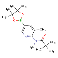 N,2,2-trimethyl-N-[3-methyl-5-(4,4,5,5-tetramethyl-1,3,2-dioxaborolan-2-yl)pyridin-2-yl]propanamide