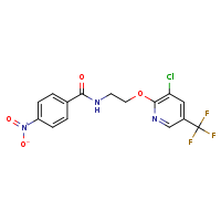 N-(2-{[3-chloro-5-(trifluoromethyl)pyridin-2-yl]oxy}ethyl)-4-nitrobenzamide