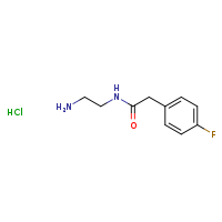 N-(2-aminoethyl)-2-(4-fluorophenyl)acetamide hydrochloride