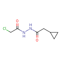 N'-(2-chloroacetyl)-2-cyclopropylacetohydrazide