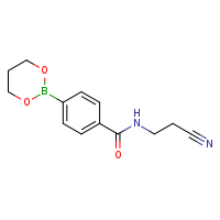 N-(2-cyanoethyl)-4-(1,3,2-dioxaborinan-2-yl)benzamide