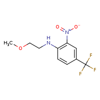N-(2-methoxyethyl)-2-nitro-4-(trifluoromethyl)aniline