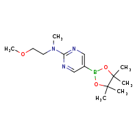 N-(2-methoxyethyl)-N-methyl-5-(4,4,5,5-tetramethyl-1,3,2-dioxaborolan-2-yl)pyrimidin-2-amine