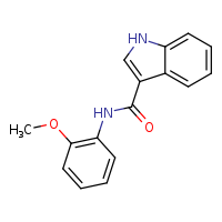 N-(2-methoxyphenyl)-1H-indole-3-carboxamide