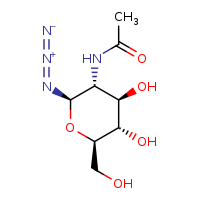 N-[(2R,3R,4R,5S,6R)-2-azido-4,5-dihydroxy-6-(hydroxymethyl)oxan-3-yl]acetamide