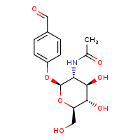 N-[(2S,3R,4R,5S,6R)-2-(4-formylphenoxy)-4,5-dihydroxy-6-(hydroxymethyl)oxan-3-yl]acetamide