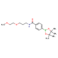 N-[3-(2-methoxyethoxy)propyl]-4-(4,4,5,5-tetramethyl-1,3,2-dioxaborolan-2-yl)benzamide