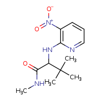 N,3,3-trimethyl-2-[(3-nitropyridin-2-yl)amino]butanamide