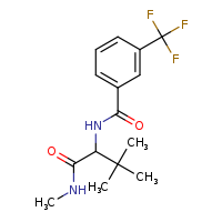 N,3,3-trimethyl-2-{[3-(trifluoromethyl)phenyl]formamido}butanamide