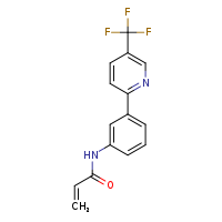 N-{3-[5-(trifluoromethyl)pyridin-2-yl]phenyl}prop-2-enamide