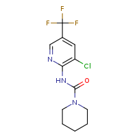 N-[3-chloro-5-(trifluoromethyl)pyridin-2-yl]piperidine-1-carboxamide