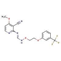 N'-(3-cyano-4-methoxypyridin-2-yl)-N-{2-[3-(trifluoromethyl)phenoxy]ethoxy}methanimidamide