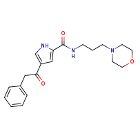 N-[3-(morpholin-4-yl)propyl]-4-(2-phenylacetyl)-1H-pyrrole-2-carboxamide