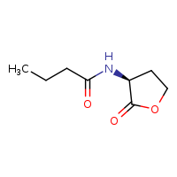 N-[(3S)-2-oxooxolan-3-yl]butanamide