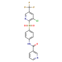 N-{4-[3-chloro-5-(trifluoromethyl)pyridin-2-ylsulfonyl]phenyl}pyridine-3-carboxamide