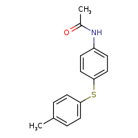 N-{4-[(4-methylphenyl)sulfanyl]phenyl}acetamide