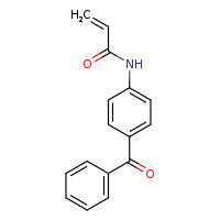 N-(4-benzoylphenyl)prop-2-enamide