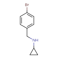 N-[(4-bromophenyl)methyl]cyclopropanamine