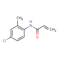 N-(4-chloro-2-methylphenyl)prop-2-enamide