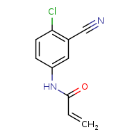 N-(4-chloro-3-cyanophenyl)prop-2-enamide