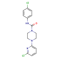 N-(4-chlorophenyl)-4-(6-chloropyridin-2-yl)piperazine-1-carboxamide