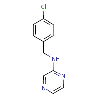 N-[(4-chlorophenyl)methyl]pyrazin-2-amine