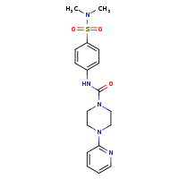 N-[4-(dimethylsulfamoyl)phenyl]-4-(pyridin-2-yl)piperazine-1-carboxamide