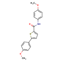 N,5-bis(4-methoxyphenyl)thiophene-2-carboxamide